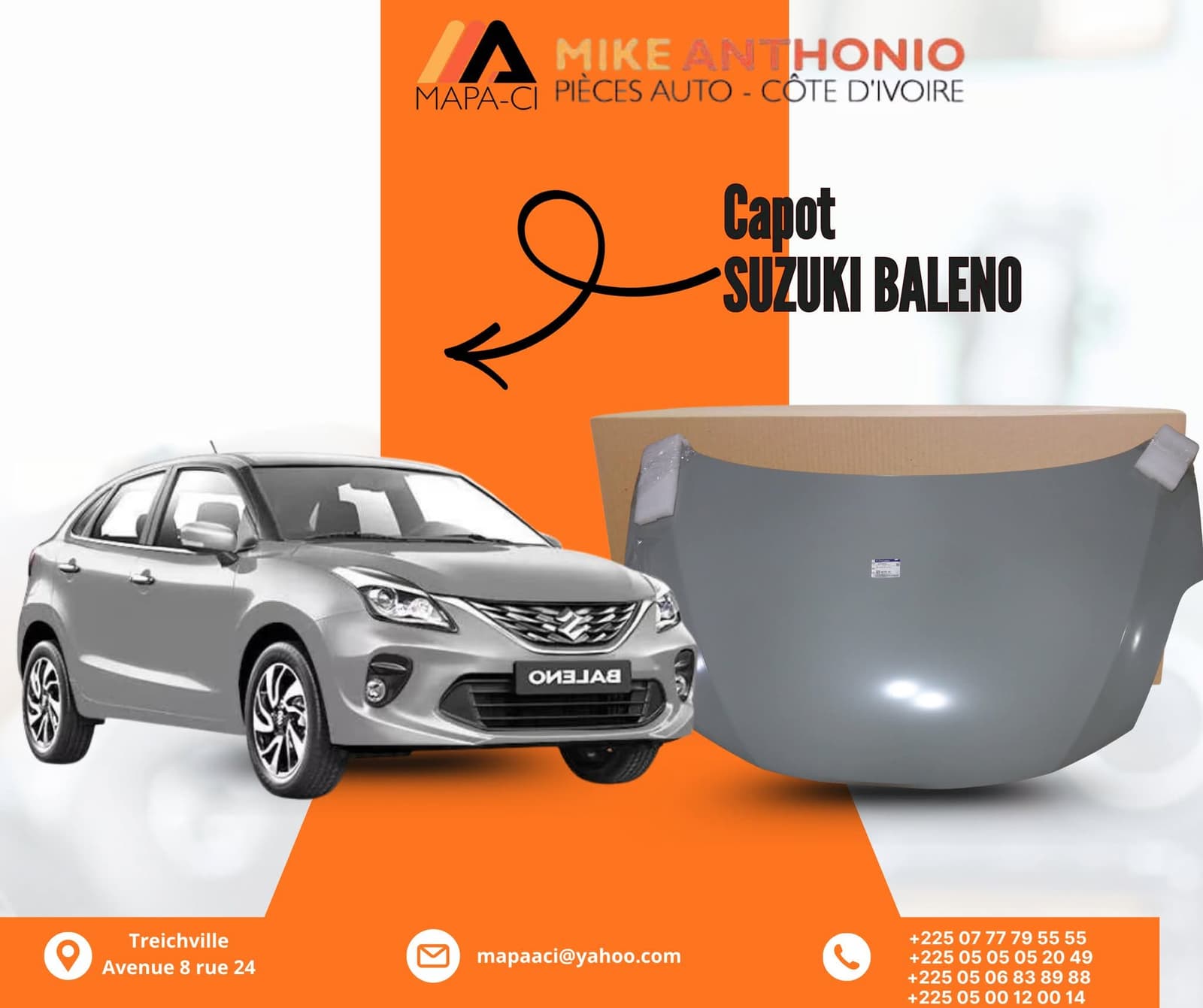 CAPOT MOTOEUR